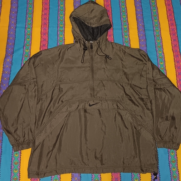 90s Nike Pullover Windbreaker Jacket Vintage Streetwear